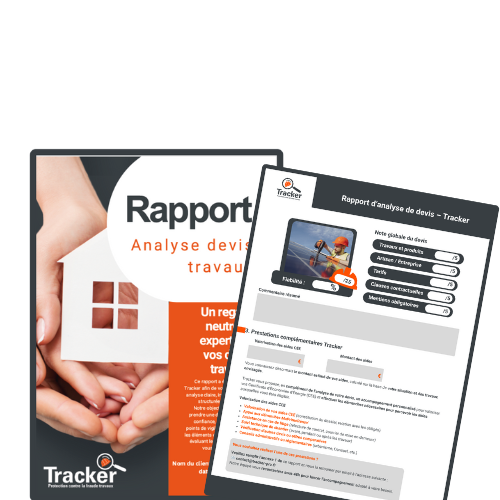 rapport d'analyse devis travaux tracker