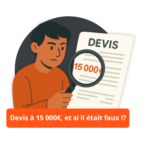 devis à 15 000€ et si il était ?